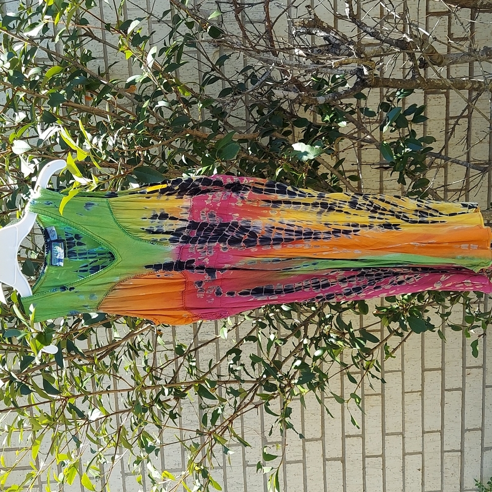 Tie - dye cover up